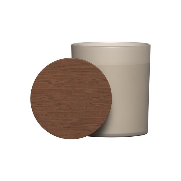 Summit Glass Candle w/ Acacia Wood Lid
