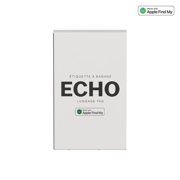 Echo Luggage Tag w/ Apple Find My Compatibility