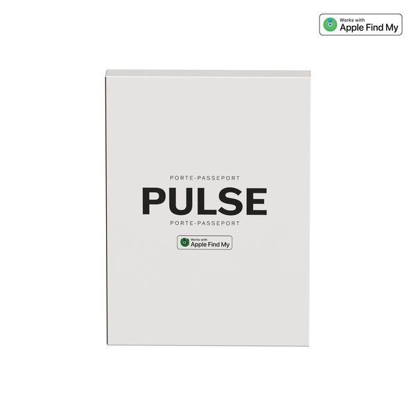 Pulse Passport Holder w/ Apple Find My Compatibility