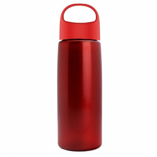 Metallic Tritan™ Flair Bottle, 26oz. - Oval Crest Lid
