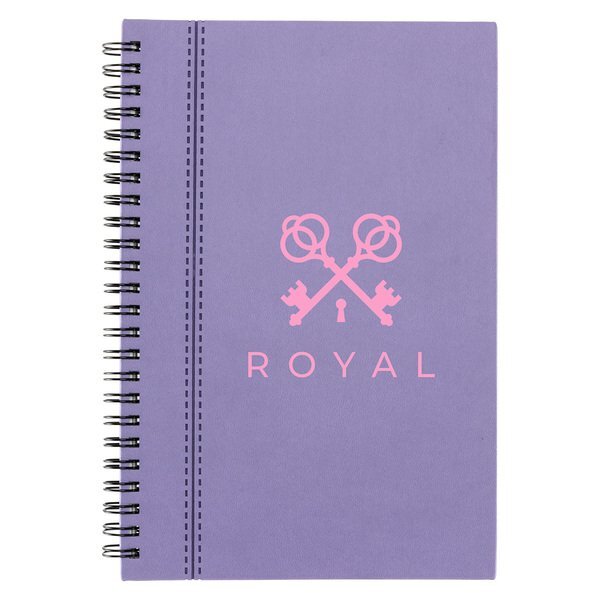 Ambassador Executive Spiral Journal, 6" x 8-1/2"