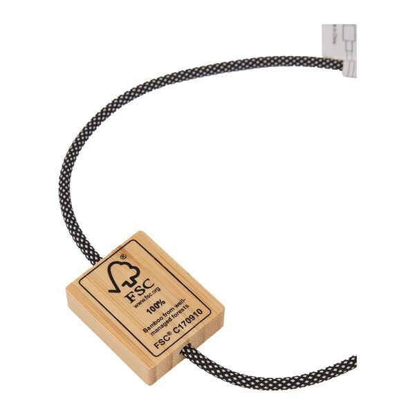 FSC® 100% Bamboo 5-in-1 100W Laptop Charging Cable