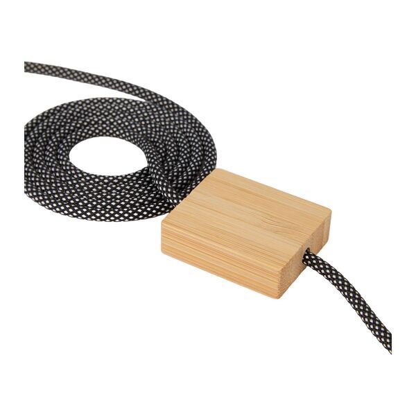 FSC® 100% Bamboo 5-in-1 100W Laptop Charging Cable