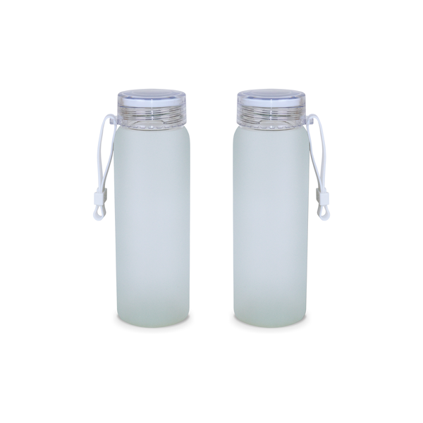 Glacier Glass Travel Bottle, 17oz.