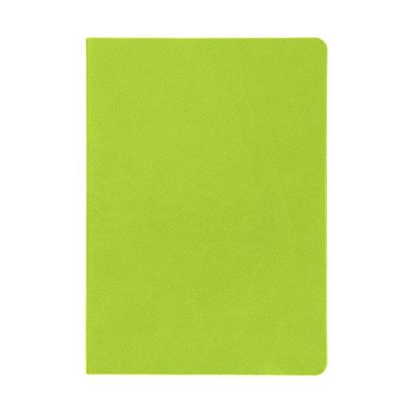 Theo Recycled PU Notebook w/ Kraft Paper & Sticky Notes