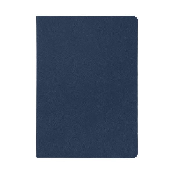 Theo Recycled PU Notebook w/ Kraft Paper & Sticky Notes