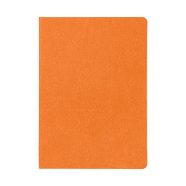 Theo Recycled PU Notebook w/ Kraft Paper & Sticky Notes