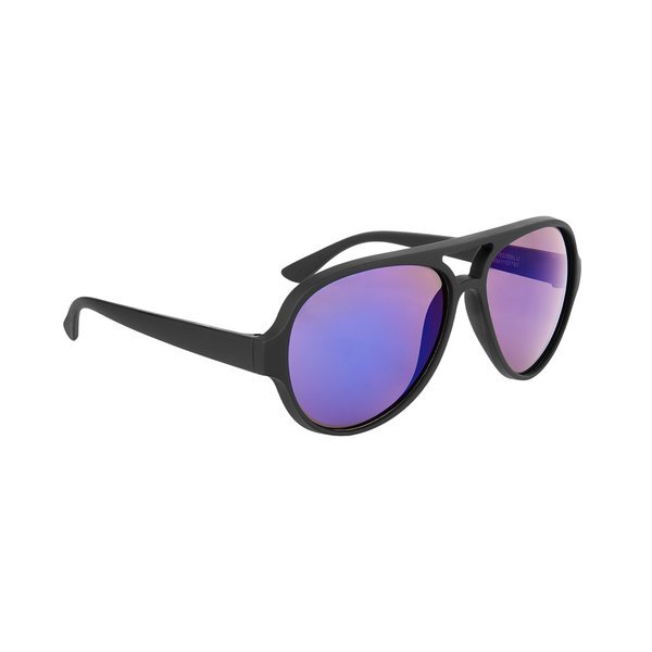 Rubberized Recycled Frame Aviator Sunglasses