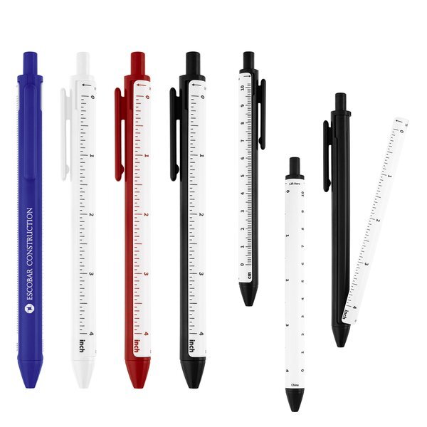Straight Line Pen w/ 4" Ruler
