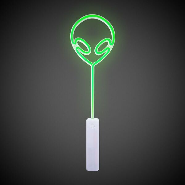 Green Alien Neon Wand
