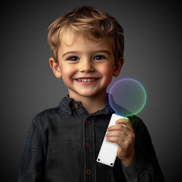 Light Up Clear Circle Wand