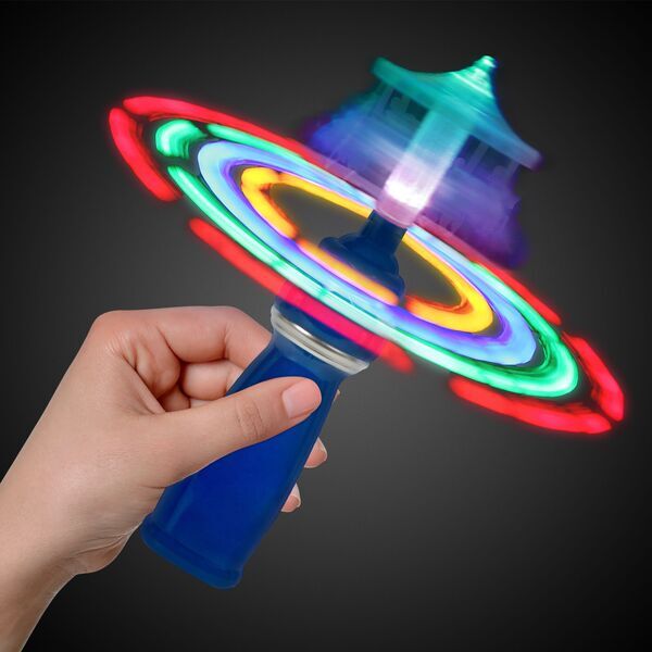 LED Merry Go Round Spinner Wand