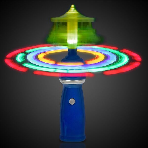 LED Merry Go Round Spinner Wand