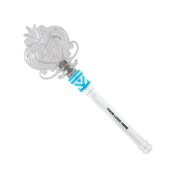 LED Heart Wand w/ Light Up Handle