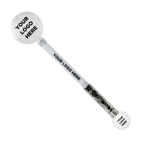 Jumbo Light Up Circle Wand w/ Prism Ball