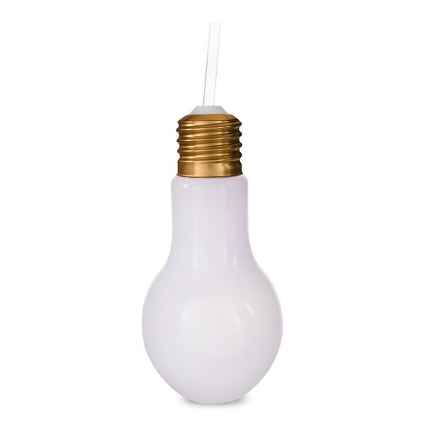 LED Light Bulb Cup w/ Straw, 16oz.