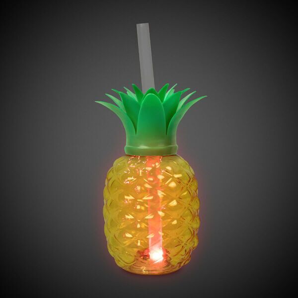 Light Up Pineapple Cup, 16oz.