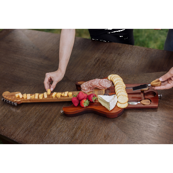 Guitar Legend Acacia Cheese Board