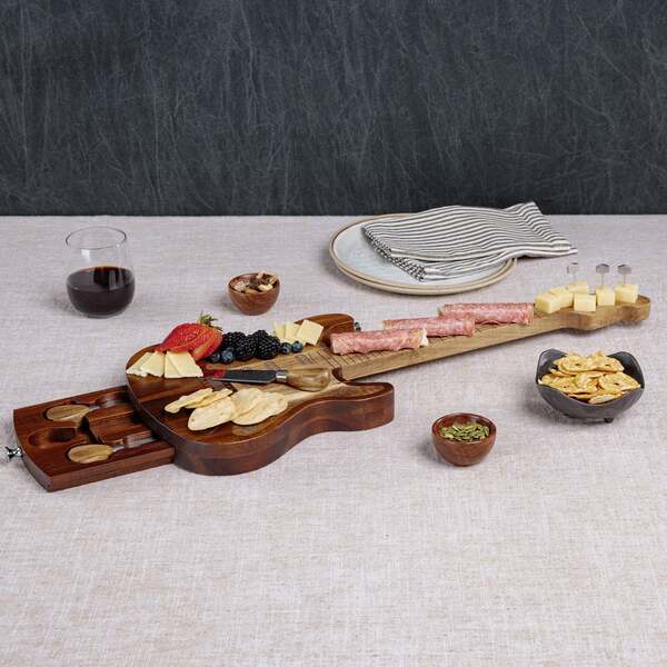 Guitar Legend Acacia Cheese Board