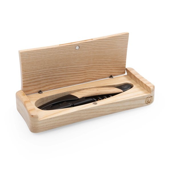 Barolo Waiter-Style Corkscrew in Ashwood Box