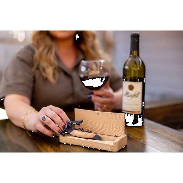 Barolo Waiter-Style Corkscrew in Ashwood Box