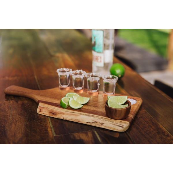 Tahona Tequila Acacia Serving Tray