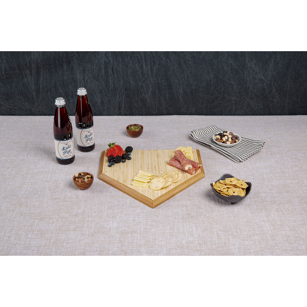 Home Plate Bamboo Serving Board