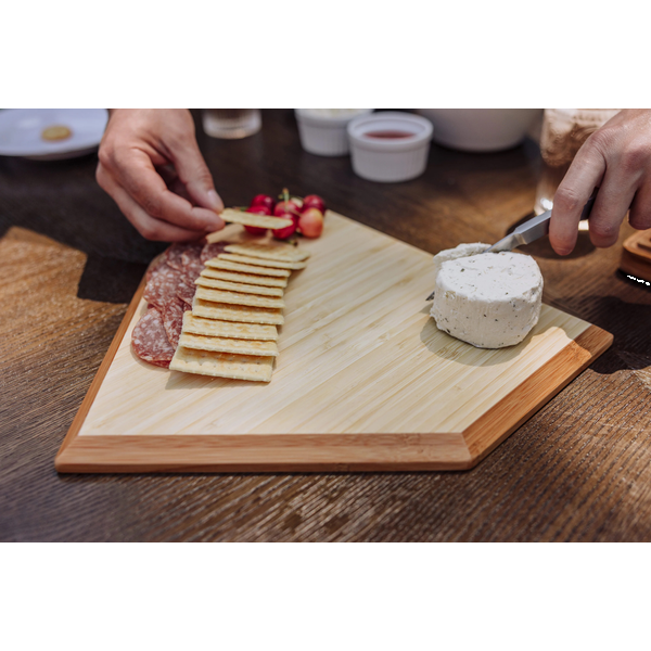 Home Plate Bamboo Serving Board