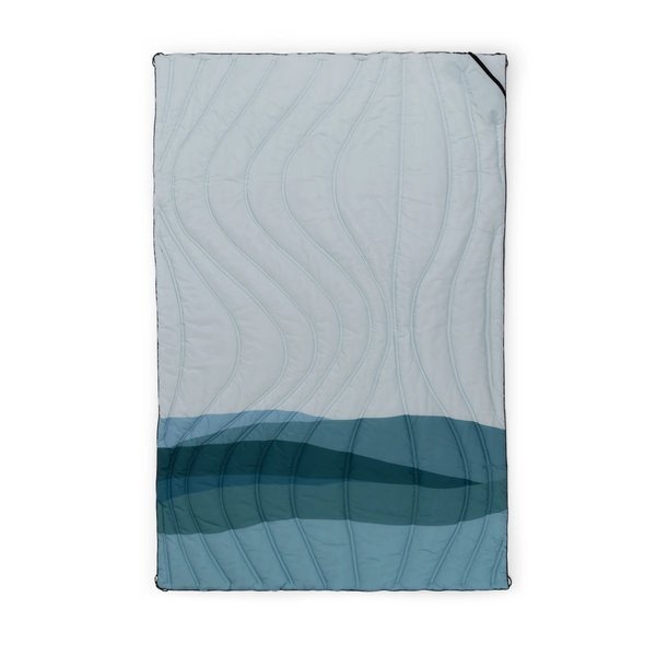Aura Outdoor Cotton/Poly Puffer Blanket, 79" x 55"