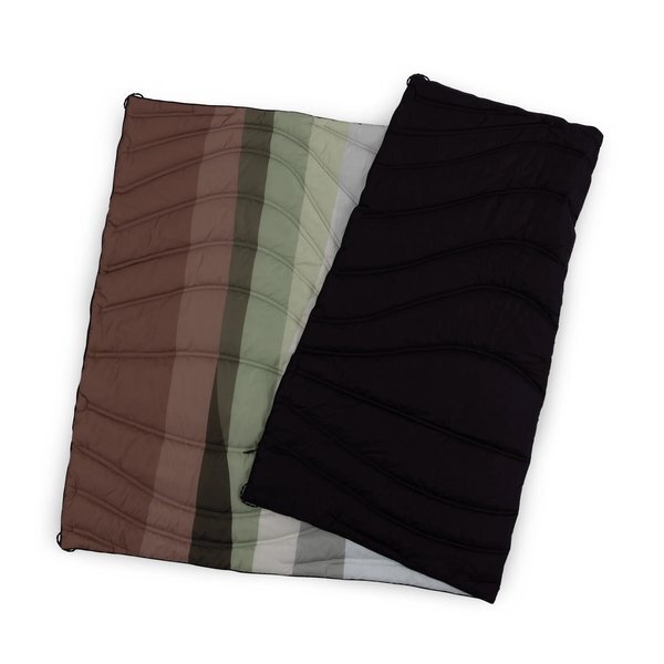 Aura Outdoor Cotton/Poly Puffer Blanket, 79" x 55"