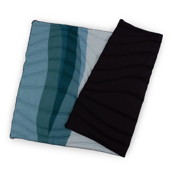 Aura Outdoor Cotton/Poly Puffer Blanket, 79" x 55"