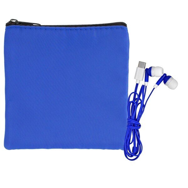 Eco RPET Earbud Travel Pouch