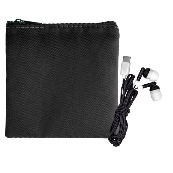 Eco RPET Earbud Travel Pouch