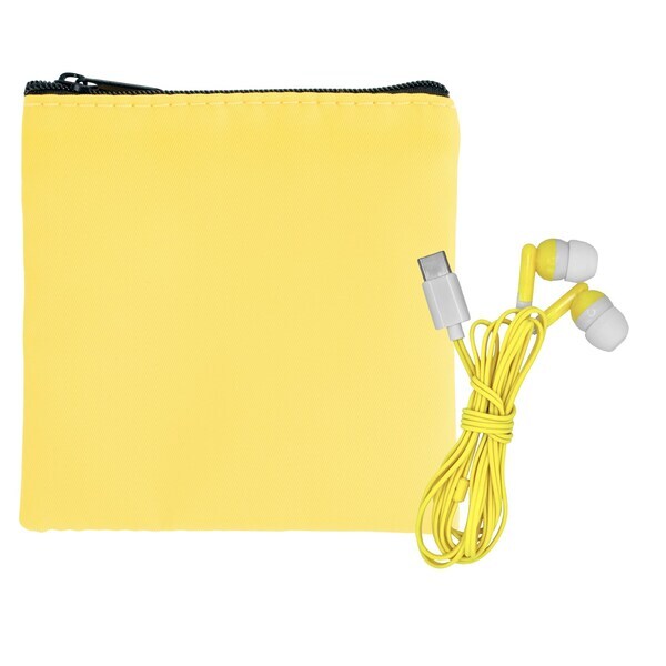 Eco RPET Earbud Travel Pouch