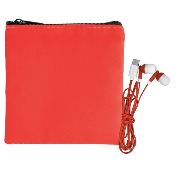 Eco RPET Earbud Travel Pouch