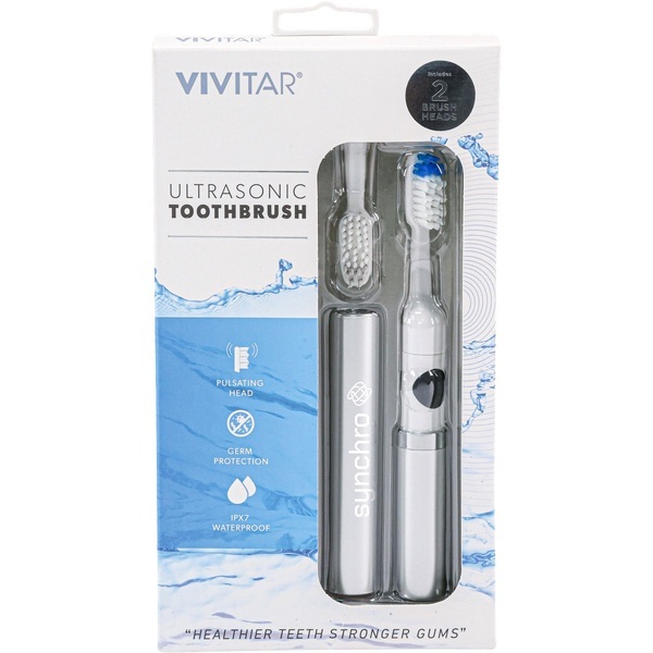 Vivitar® Sonic Ultra Travel Toothbrush