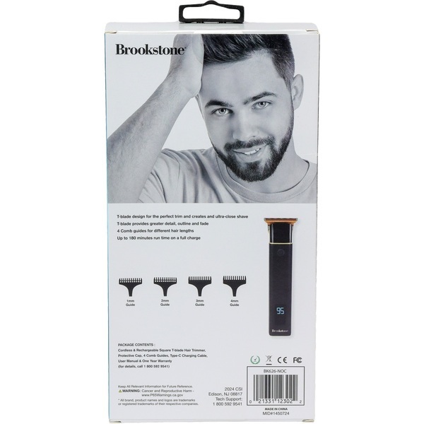 Brookstone® Square T-Blade Hair Clipper