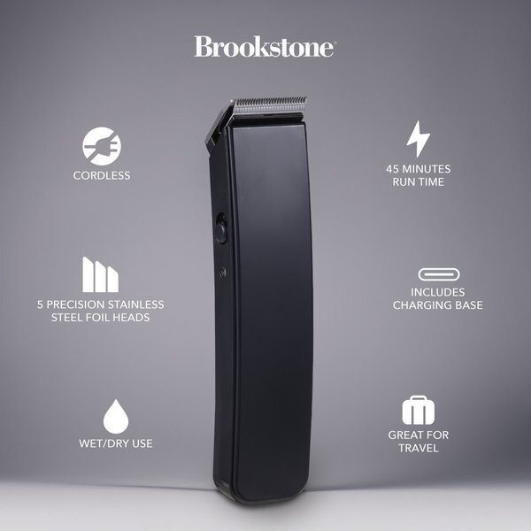 Brookstone® Cordless Hair Trimmer