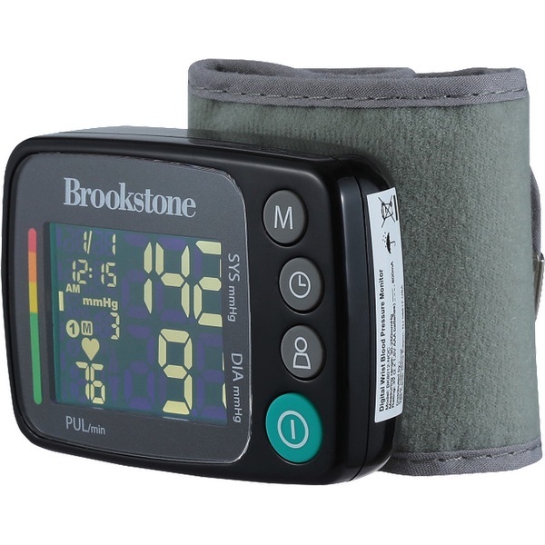 Brookstone® Digital Blood Pressure Monitor