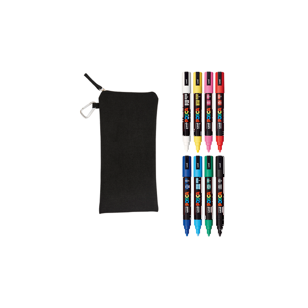 POSCA® 8-Piece Basic Marker Set w/ Bag