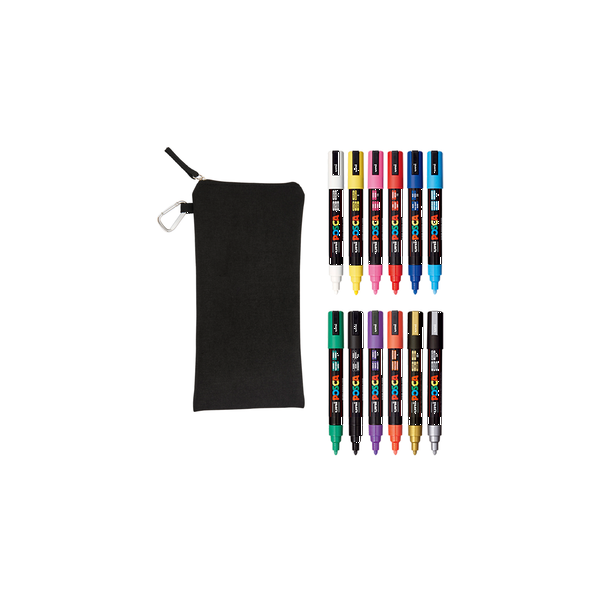 POSCA® 12-Piece Basic Marker Set w/ Bag