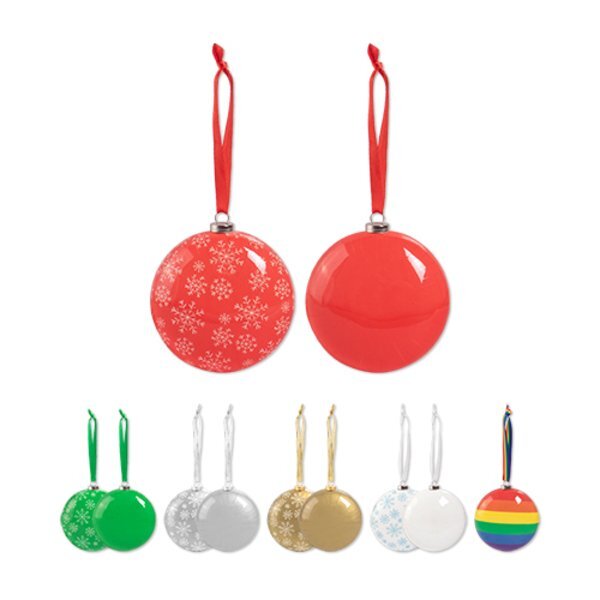 Shatterproof Holiday Ornament with Ribbon