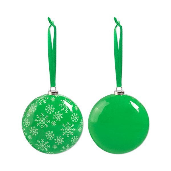 Shatterproof Holiday Ornament with Ribbon