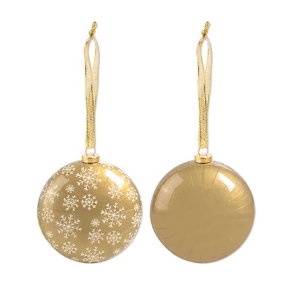 Shatterproof Holiday Ornament with Ribbon