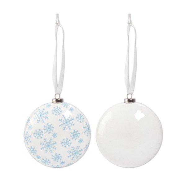 Shatterproof Holiday Ornament with Ribbon