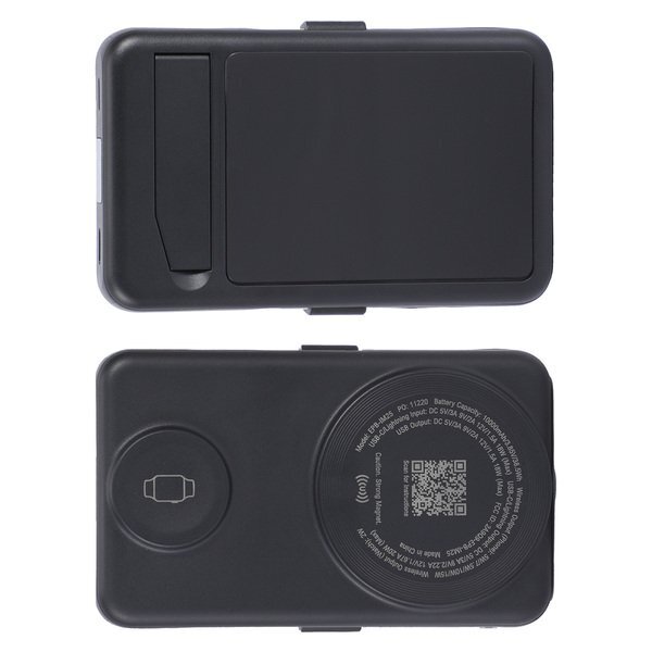 Imperial Light-Up Power Bank w/ Magnetic Wireless Charger, Watch Charger, Stand & Cable, 10000mAH