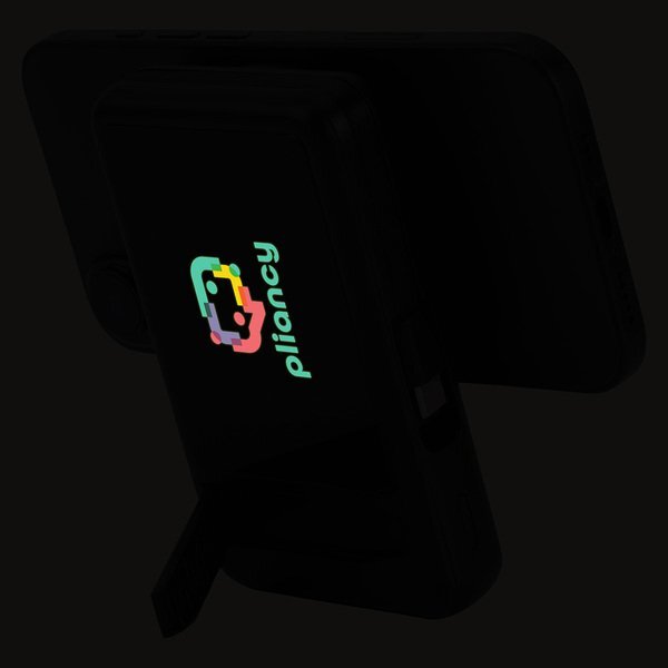 Imperial Light-Up Power Bank w/ Magnetic Wireless Charger, Watch Charger, Stand & Cable, 10000mAH