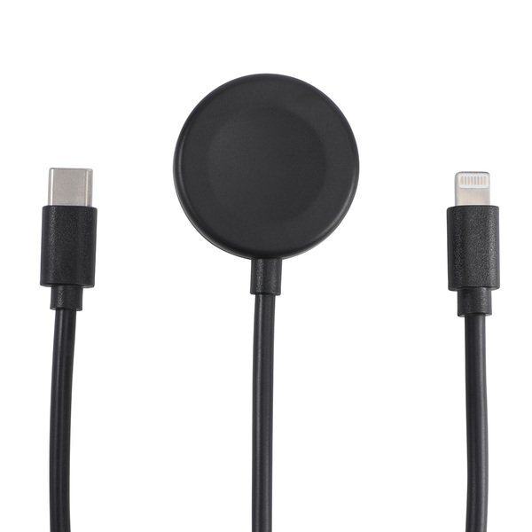 Infinity 5-in-1 48" Charging Cable w/ Watch Charger & Light-Up Logo