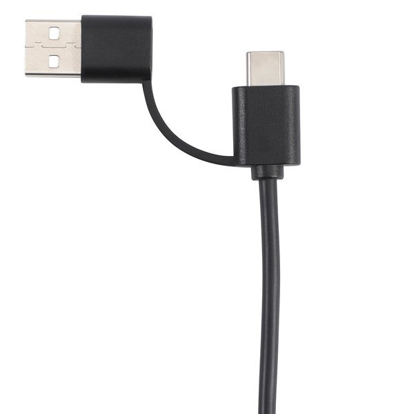 Infinity 5-in-1 48" Charging Cable w/ Watch Charger & Light-Up Logo