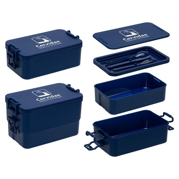 Canteen Stackable Lunch Box w/ Utensils